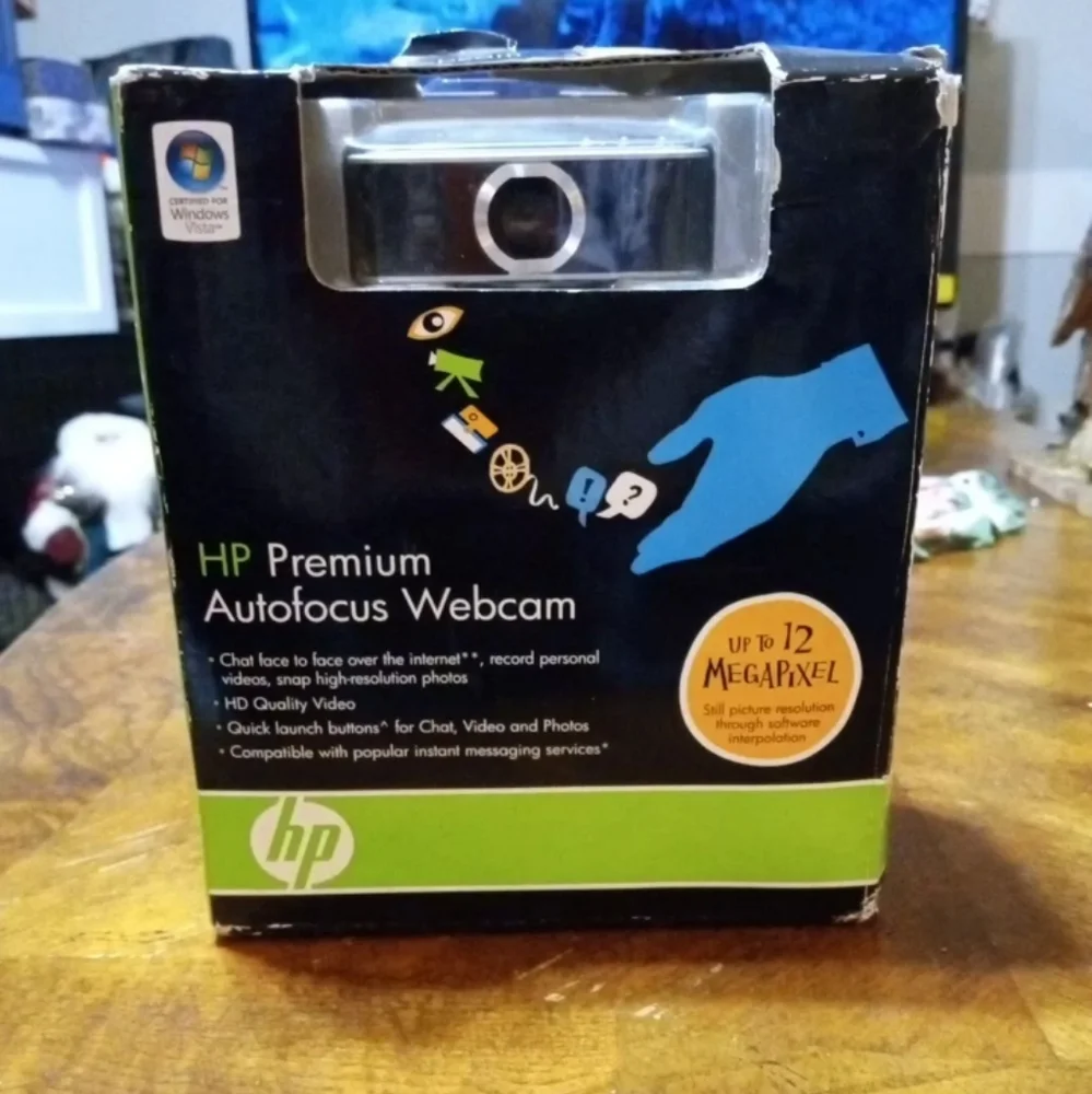 HP Premium Autofocus Webcam KQ245AA